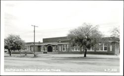 Welhausen School Building Postcard