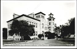 Henrietta M. King High School Postcard