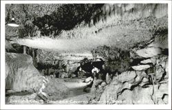 Diamond Ceiling - Cascade Caverns Postcard