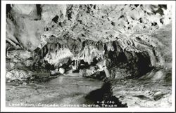 Lake Room - Cascade Caverns Postcard