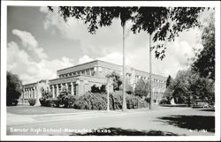 Senior High School Building Postcard