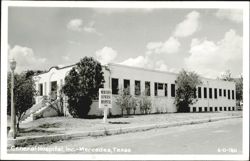 Mercedes General Hospital, Inc. Building View Postcard