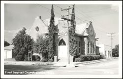 First Baptist Church Postcard