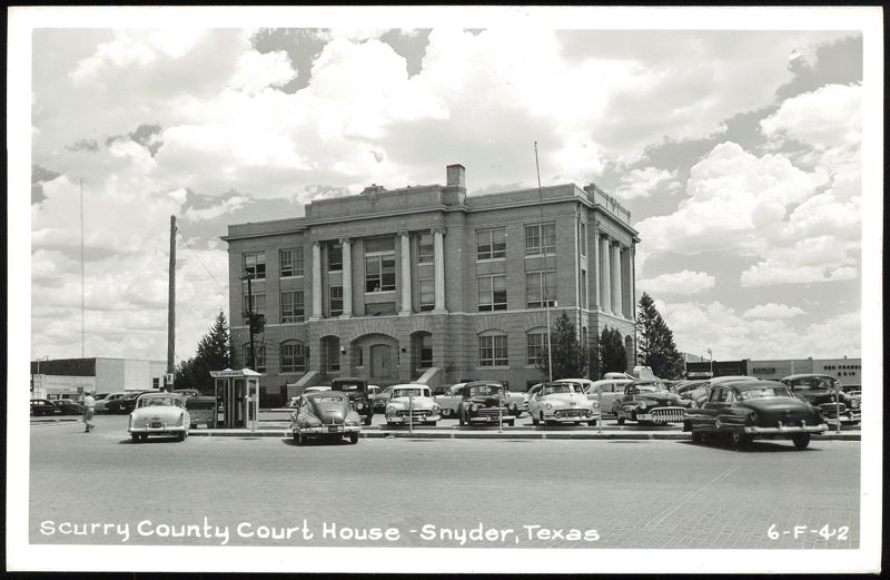 Scurry County Court House Snyder Texas