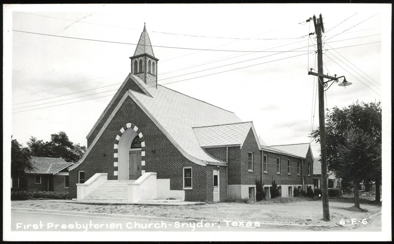 First Presbyterian Church - Snyder, Texas