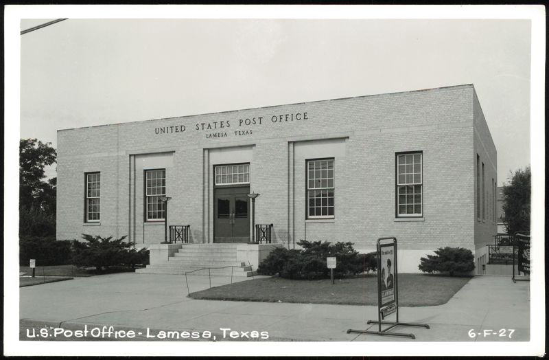 United States Post Office, Lamesa Texas