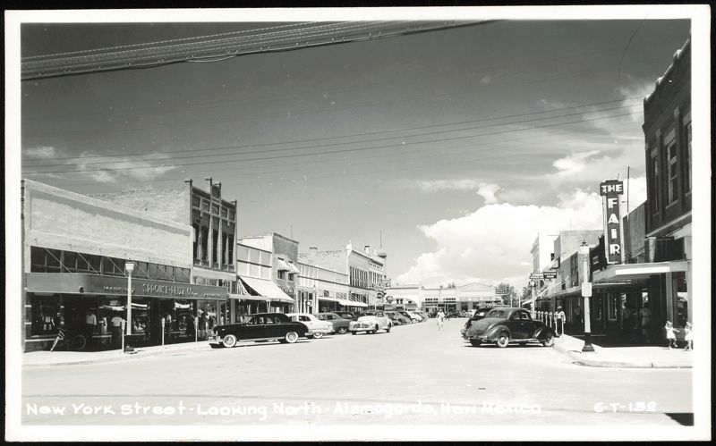 New York Street Looking North, Alamogordo, NM New Mexico