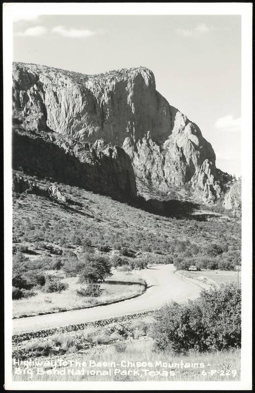 Highway To The Basin - Chisos Mountains, Big Bend National Park