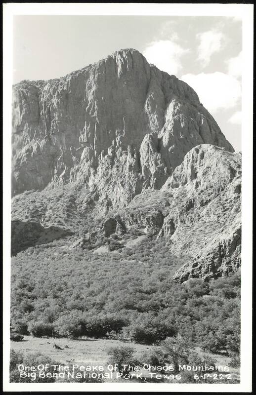 Peaks Of The Chisos Mountains, Big Bend National Park