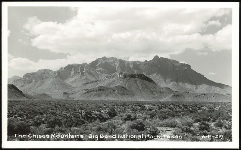 The Chisos Mountains - Big Bend National Park Texas