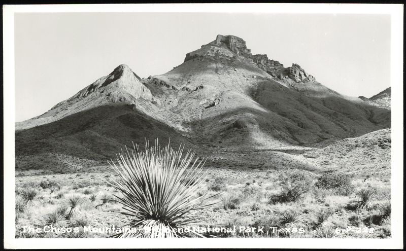 The Chisos Mountains, Big Bend National Park Texas