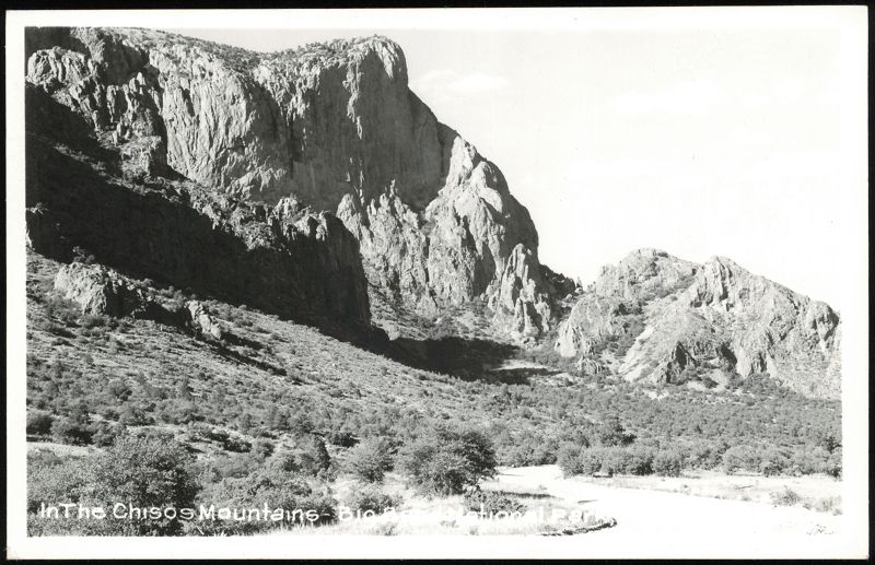 Chisos Mountains - Big Bend National Park Texas
