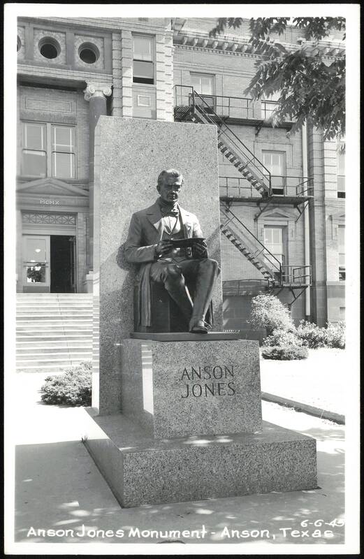 Anson Jones Monument in Anson, Texas