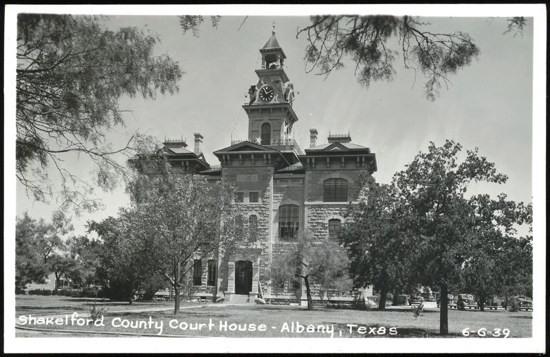 Shakelford County Court House, Albany, Texas