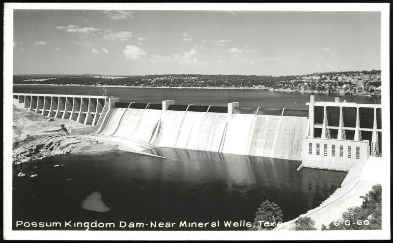 Possum Kingdom Dam Mineral Wells Texas