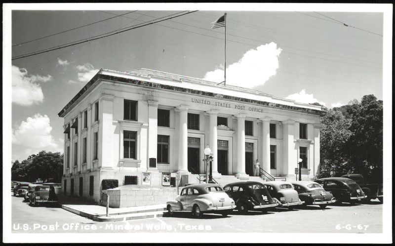 U.S. Post Office, Mineral Wells, Texas