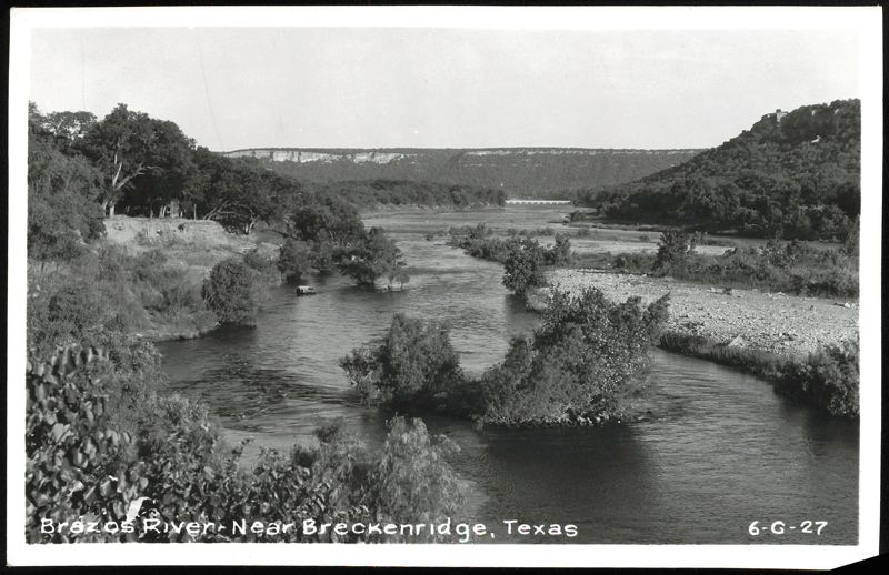 Brazos River Near Breckenridge Texas