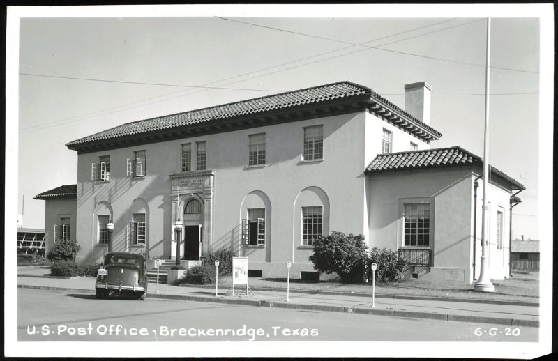 U.S. Post Office Building, Breckenridge Texas
