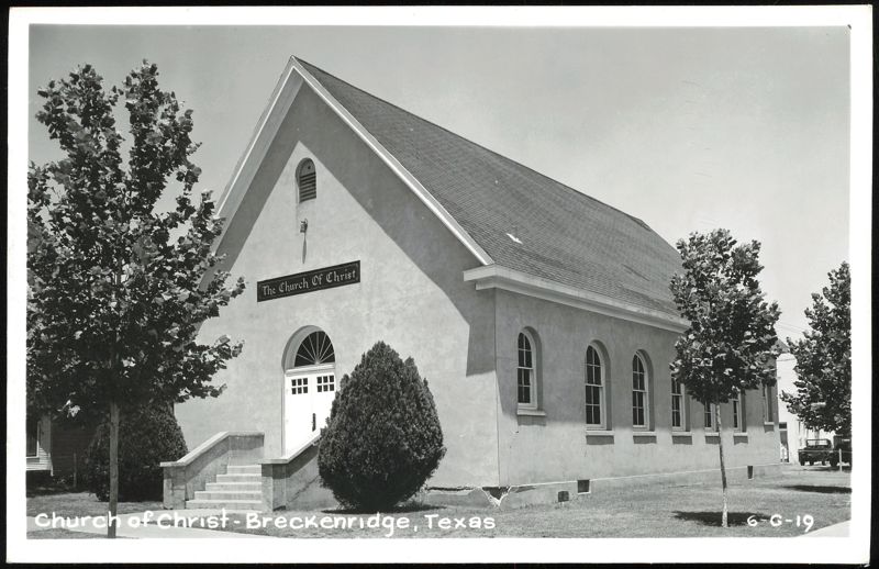 Church of Christ, Breckenridge, Texas