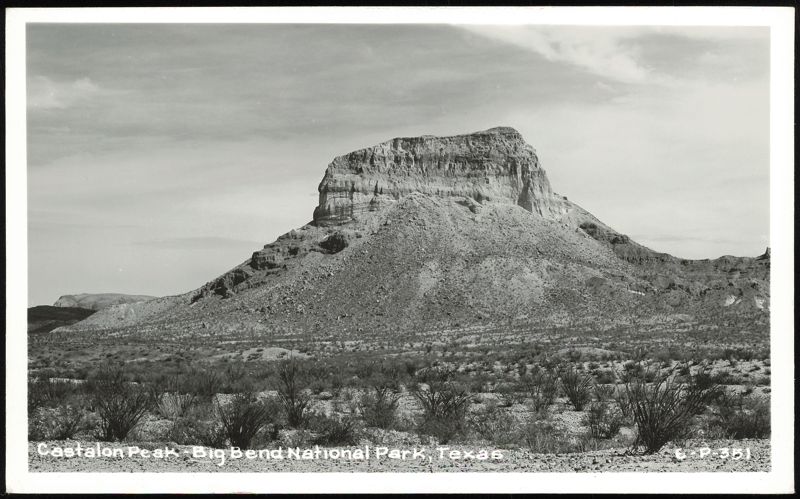 Castalon Peak - Big Bend National Park Texas