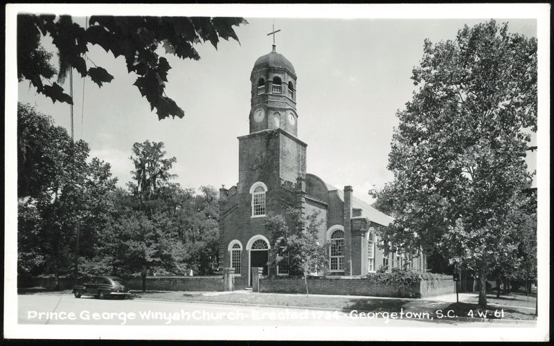 Prince George Winyah Church - Erected 1734 Georgetown South Carolina