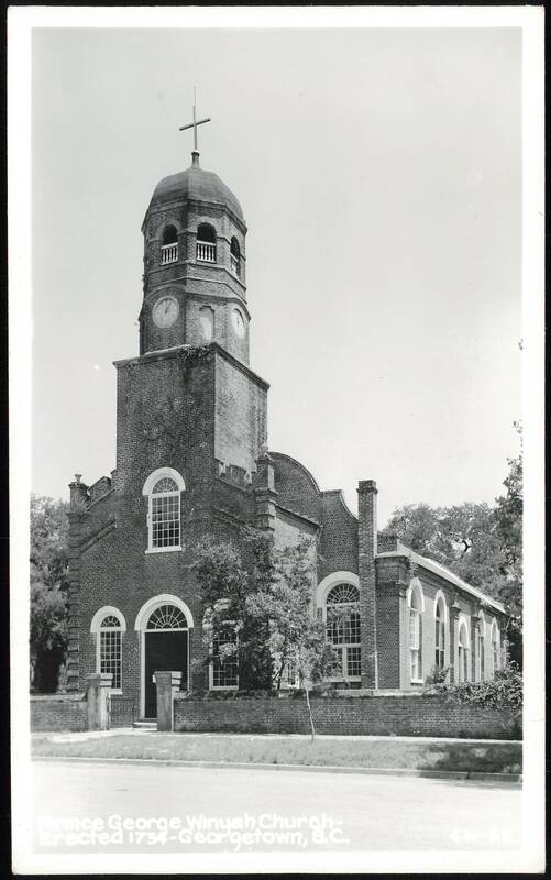 Prince George Winyah Church - Erected 1734 Georgetown South Carolina