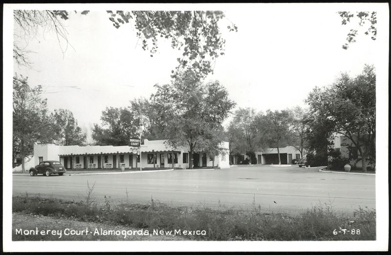 Monterey Court Motor Lodge Alamogordo New Mexico