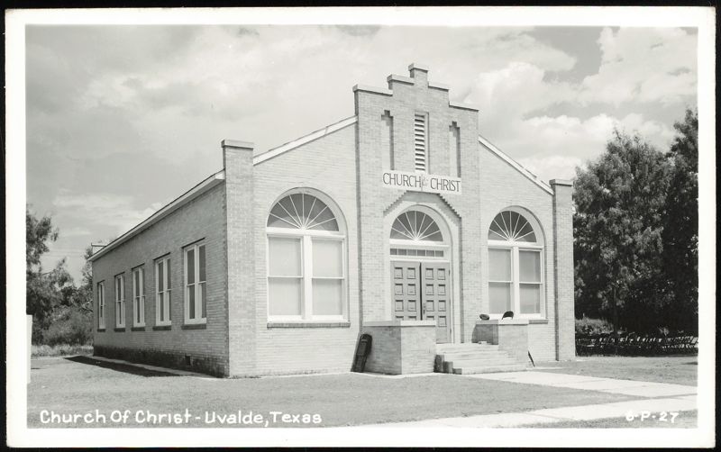Church Of Christ - Uvalde, Texas