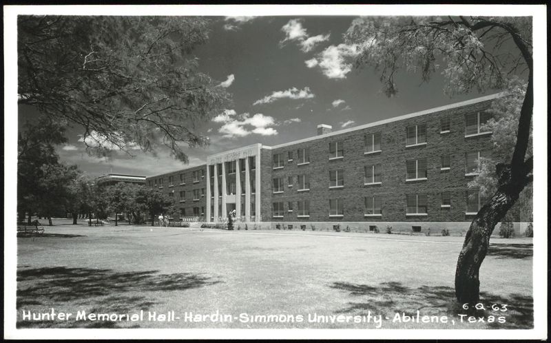 Hunter Memorial Hall - Hardin-Simmons University Abilene Texas