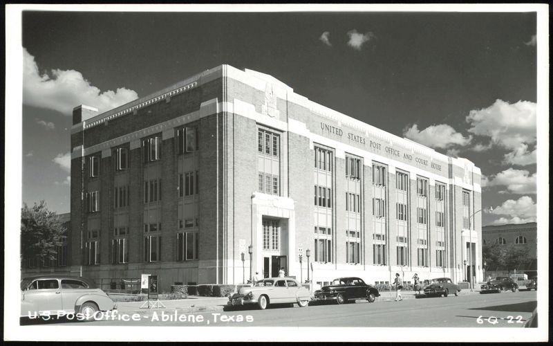 U.S. Post Office and Court House, Abilene Texas