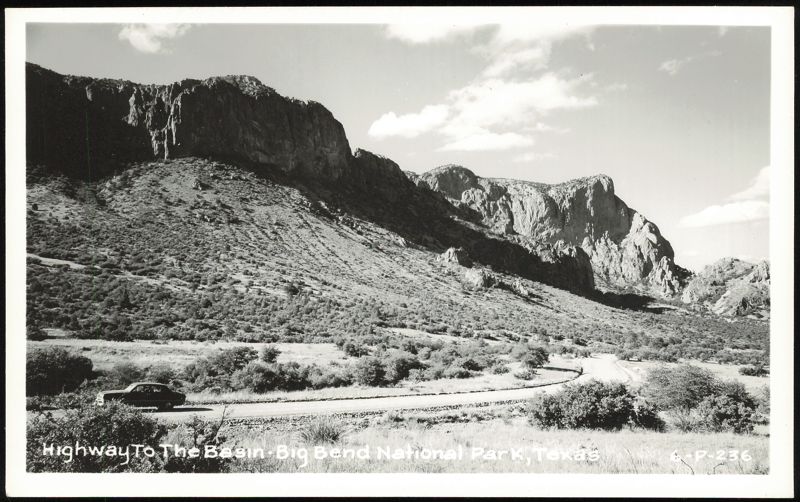 Highway To The Basin - Big Bend National Park Texas