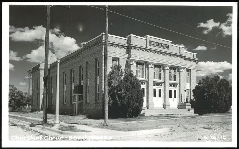 Church of Christ Building in Boyd, Texas