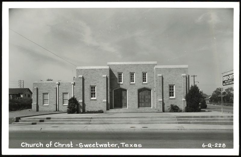 Church of Christ Building Sweetwater Texas