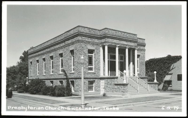 Presbyterian Church Sweetwater Texas