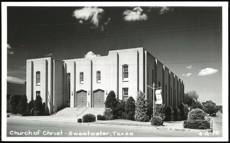 Church of Christ Building Sweetwater Texas