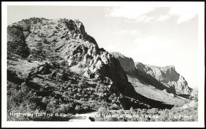 Highway To The Basin - Big Bend National Park Texas