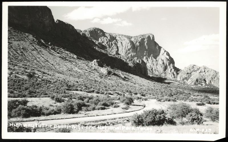 Highway To The Basin - Big Bend National Park Texas