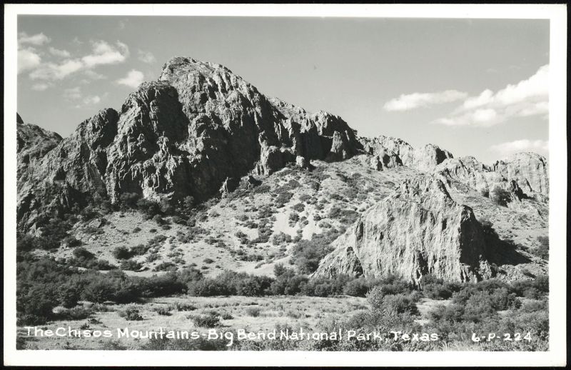 The Chisos Mountains - Big Bend National Park Texas