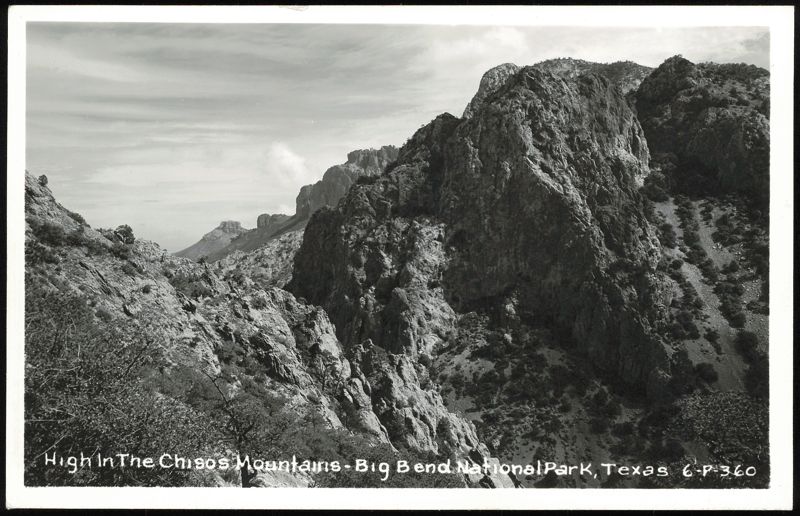 High In The Chisos Mountains - Big Bend National Park