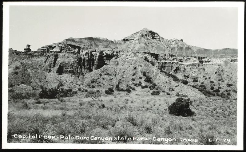 Capitol Peak - Palo Duro Canyon State Park