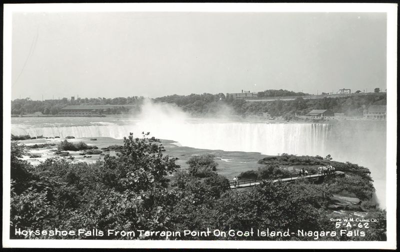 Horseshoe Falls from Terrapin Point on Goat Island, Niagara Falls New York