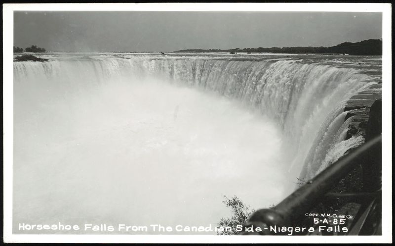 Horseshoe Falls From The Canadian Side, Niagara Falls New York