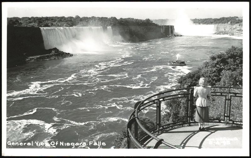 General View Of Niagara Falls New York