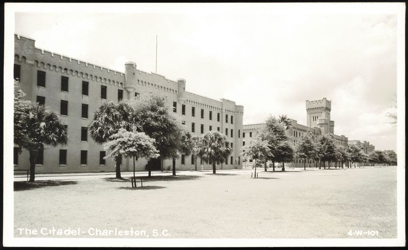 The Citadel, Main Barracks and Parade Ground Charleston South Carolina