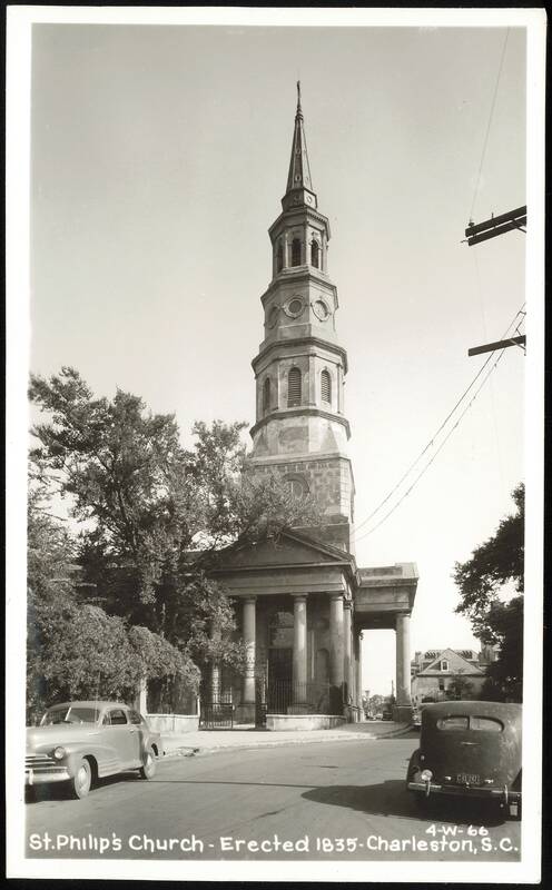 St. Philip's Church - Erected 1835 Charleston South Carolina