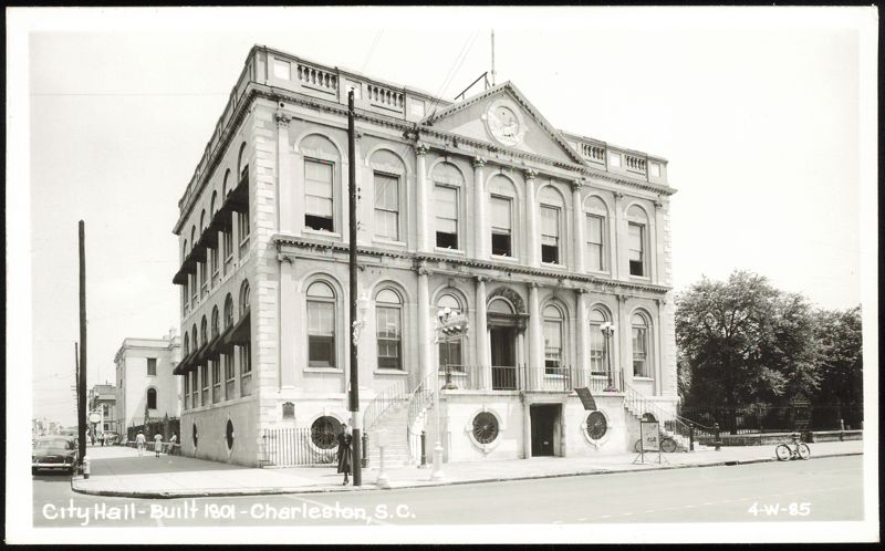 City Hall - Built 1801 Charleston South Carolina
