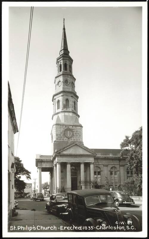 St. Philip's Church - Erected 1835 - Charleston, SC South Carolina
