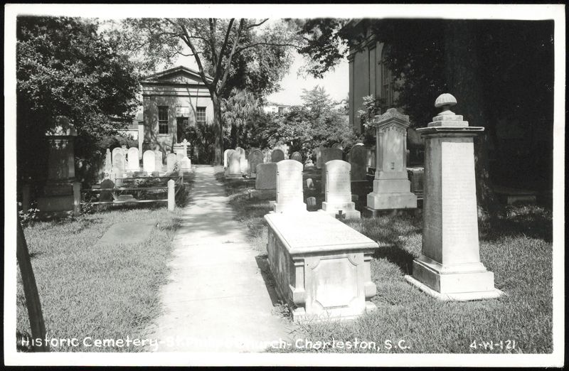 Historic Cemetery - St. Philip's Church Charleston South Carolina