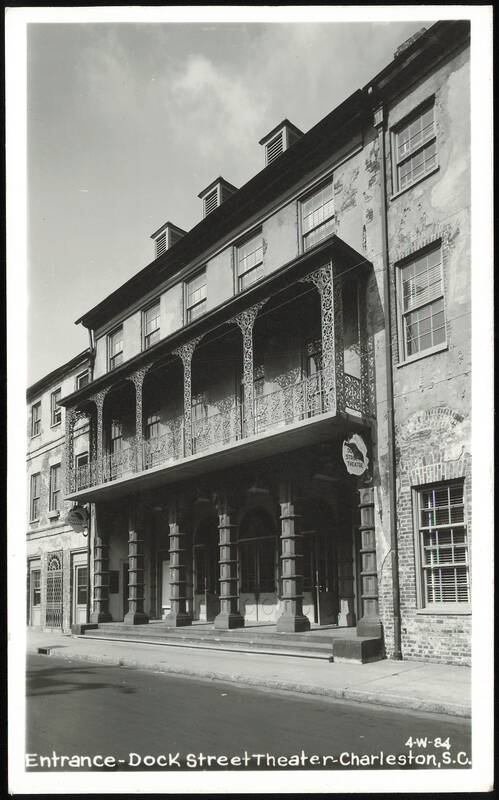 Entrance - Dock Street Theater Charleston South Carolina