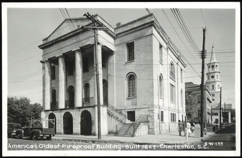 America's Oldest Fireproof Building, Built 1823 Charleston South Carolina